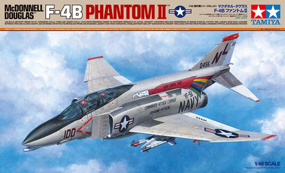 Tamiya 1/48 Mcdonnell Douglas F-4B Phantom II TAM61121 Plastics Cars/Trucks Other