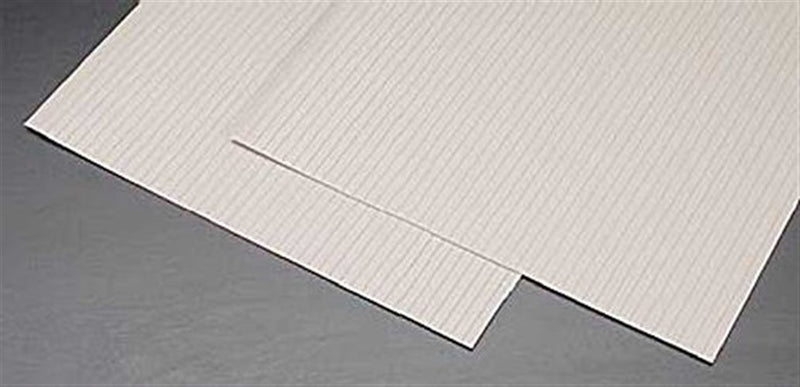 Plastruct - Sheet Wood Planking Styrene Beige 4.0X300X175Mm 2X Ps-37