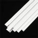 90767 Rectangle Strip Styrene .080x 5/80cm x 25cm (10