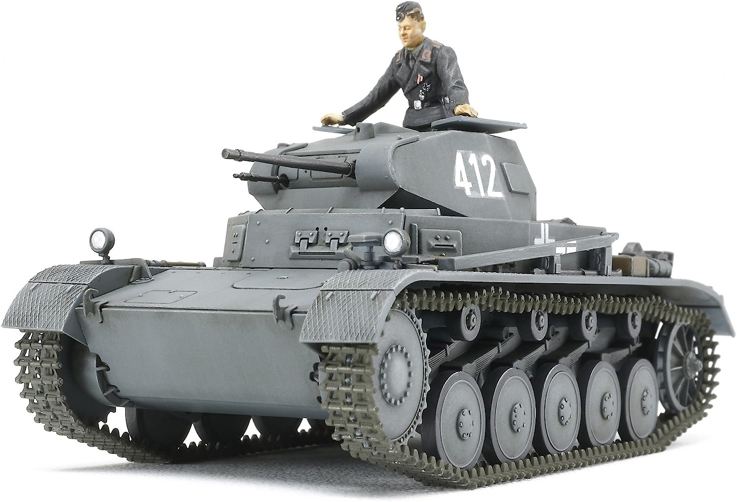 Tamiya 300032570 - 1:48 WWII German tank II, version A,B,C F.C.
