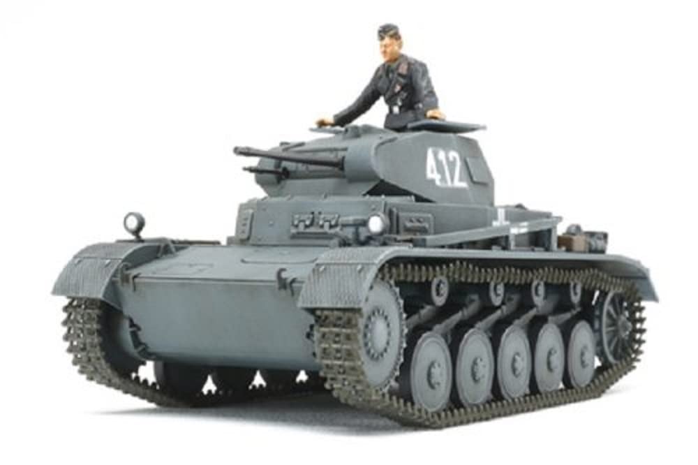 Tamiya 300032570 - 1:48 WWII German tank II, version A,B,C F.C.