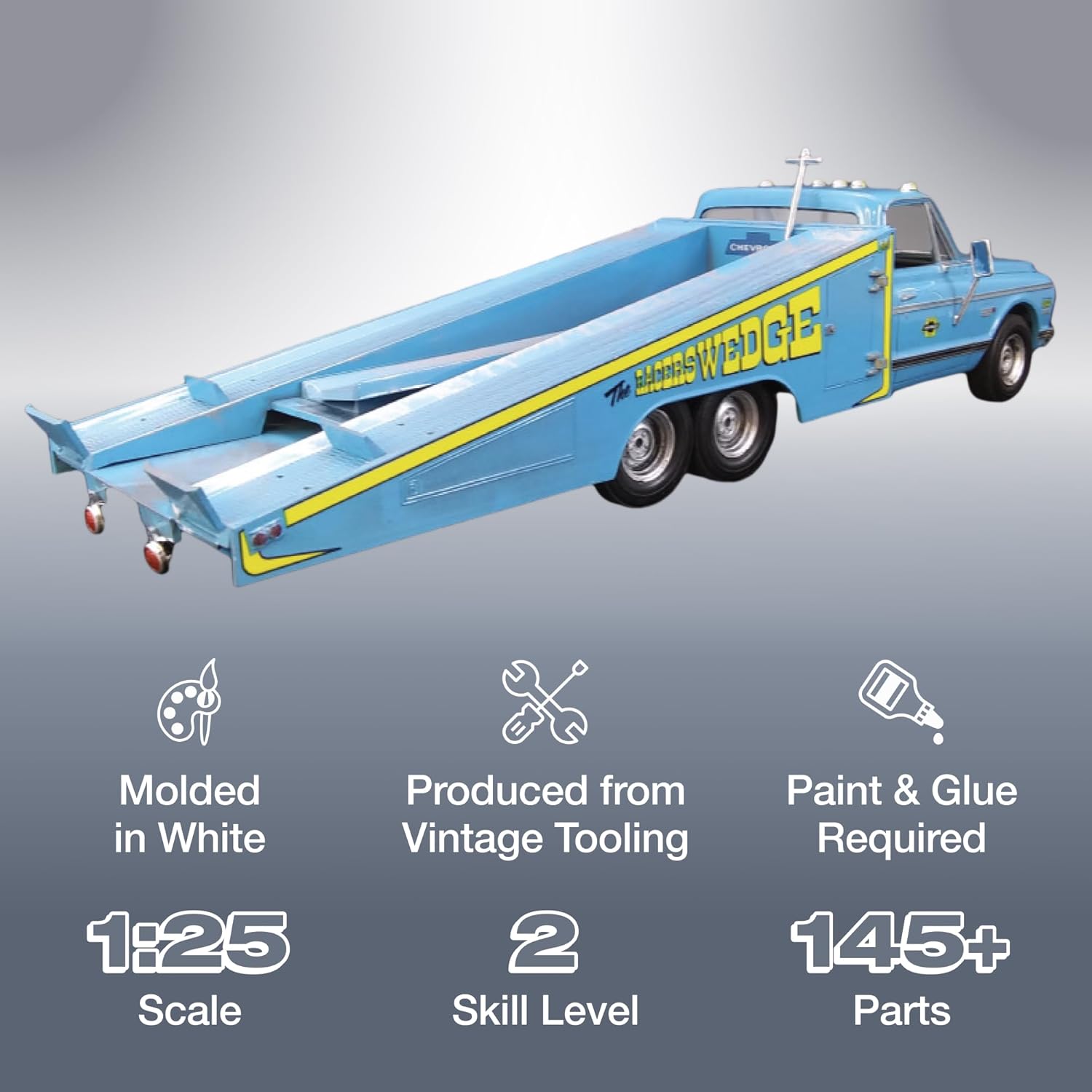 MPC 1972 Chevy Racer's Wedge 1:25 Scale Model Kit
