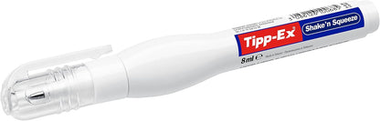 Tipp-Ex Shake'n Squeeze Correction Pens – 8 ml, Box of 10