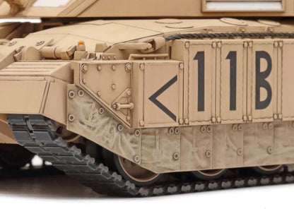 Tamiya, 32601, 1:48 Brit. KPz Challenger 2 (Desert), Model Making, Plastic Construction Kit, Hobbies, Crafts, Gluing, Model Kit, Model, Assembly, Unpainted