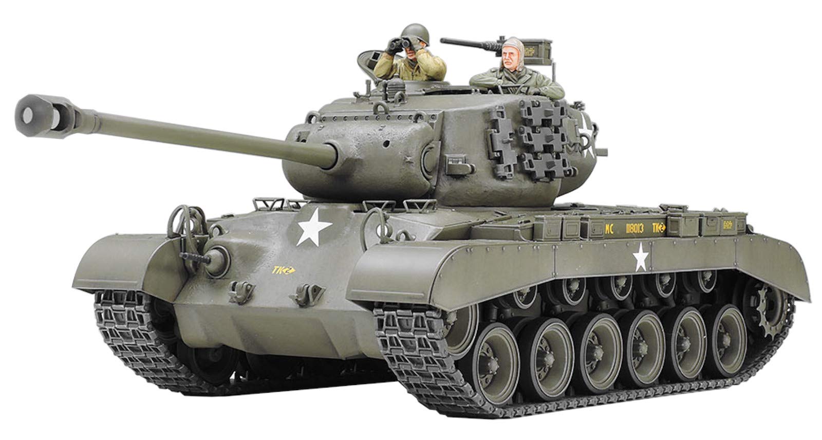 Tamiya 300035254 - 1:35 WWII US military combat tank M26 Pershing T26E3 (2