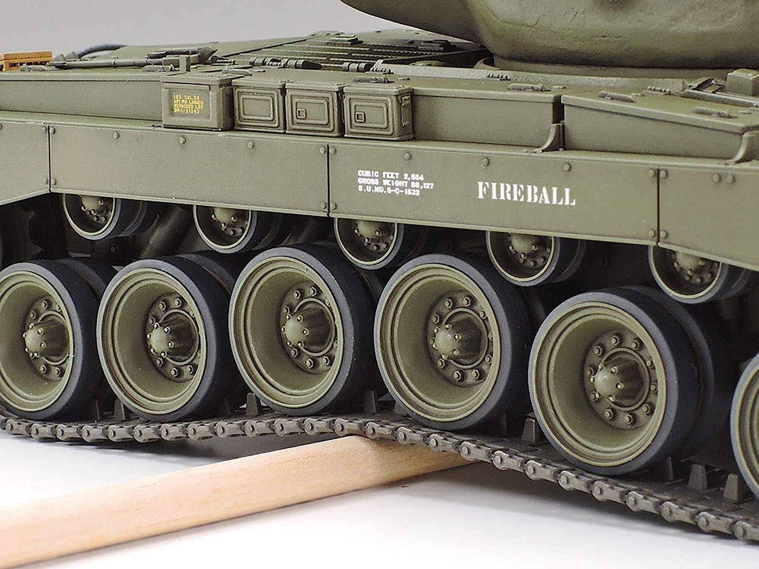Tamiya 300035254 - 1:35 WWII US military combat tank M26 Pershing T26E3 (2