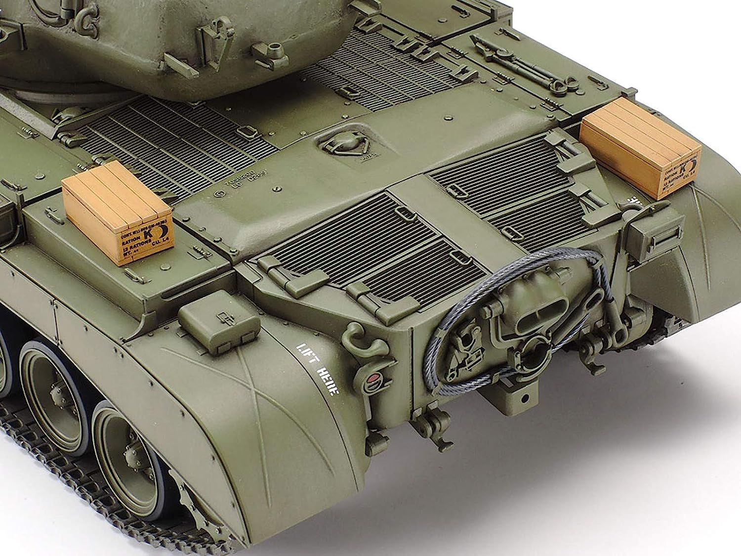 Tamiya 300035254 - 1:35 WWII US military combat tank M26 Pershing T26E3 (2