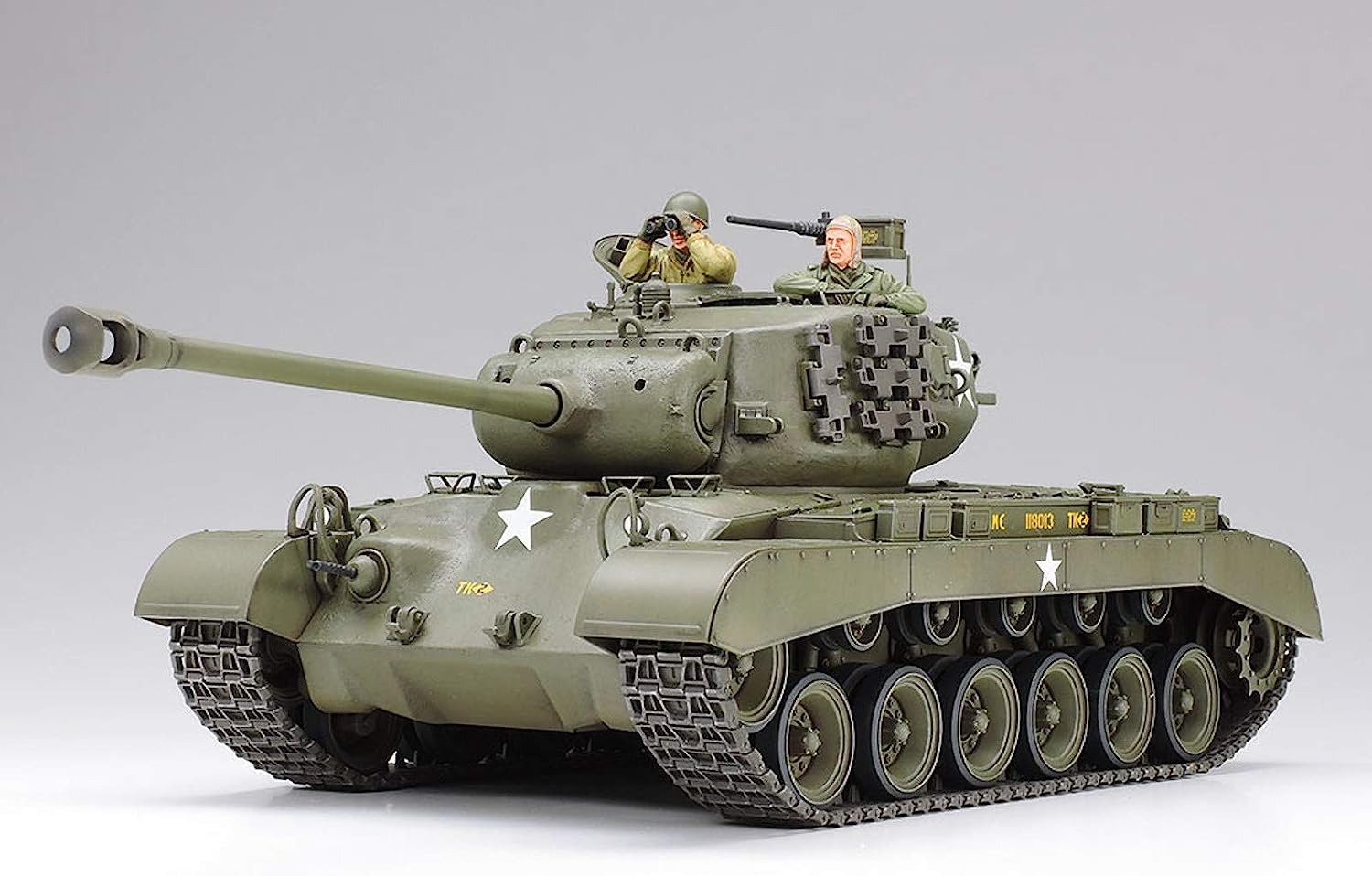 Tamiya 300035254 - 1:35 WWII US military combat tank M26 Pershing T26E3 (2