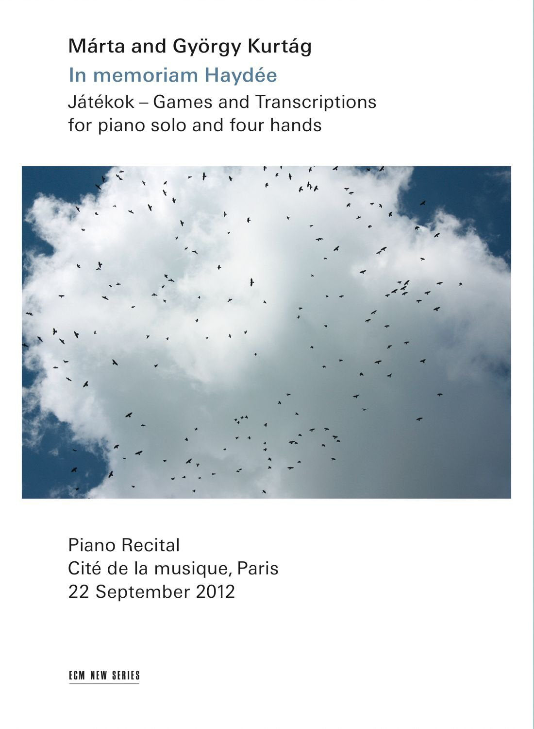 In Memoriam Haydée: Jatekok  - Games and Transcriptions ...