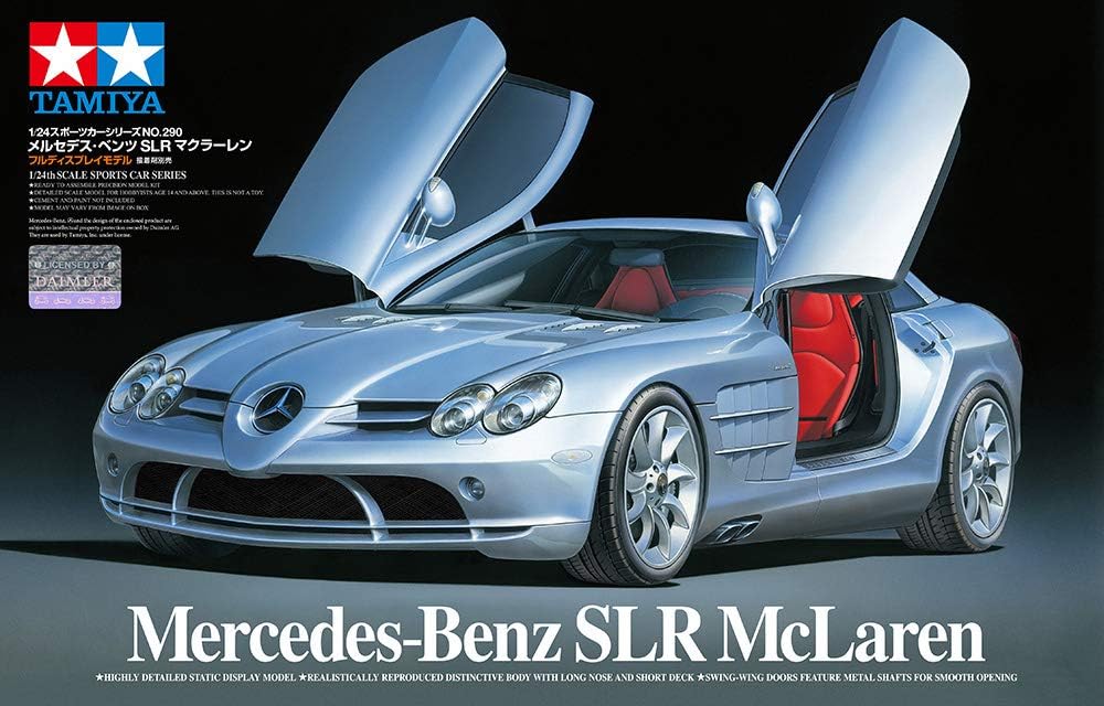 Tamiya 300024290 - 1:24 scale Mercedes-Benz SLR McLaren Street model
