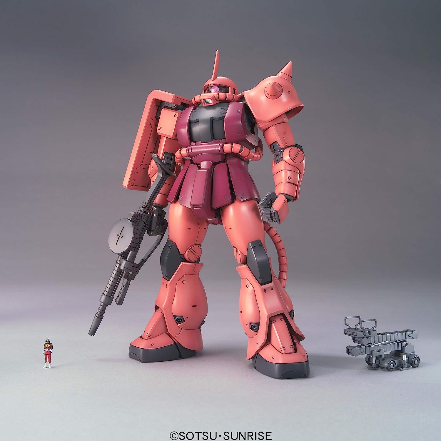 Bandai Char's Zaku II (Ver. 2.0) "Mobile Suit Gundam, MG 1/100