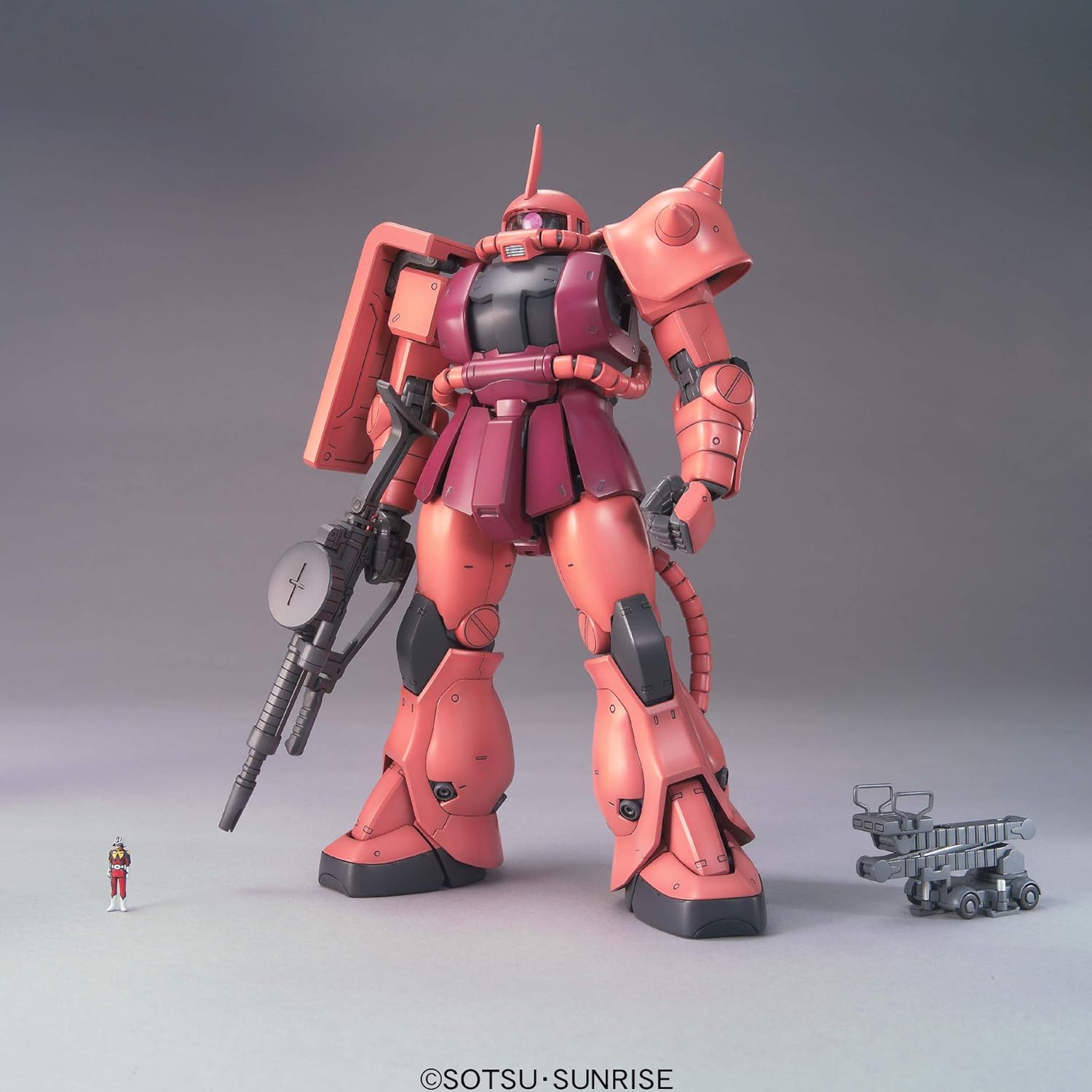 Bandai Char's Zaku II (Ver. 2.0) "Mobile Suit Gundam, MG 1/100