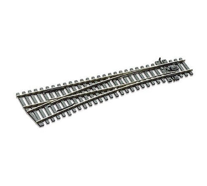 Peco SL-E196 Code 75 Electrofrog Left Hand Medium Point