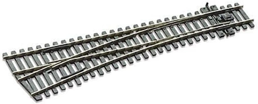 Peco SL-E196 Code 75 Electrofrog Left Hand Medium Point