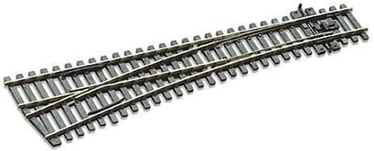 Peco SL-E196 Code 75 Electrofrog Left Hand Medium Point