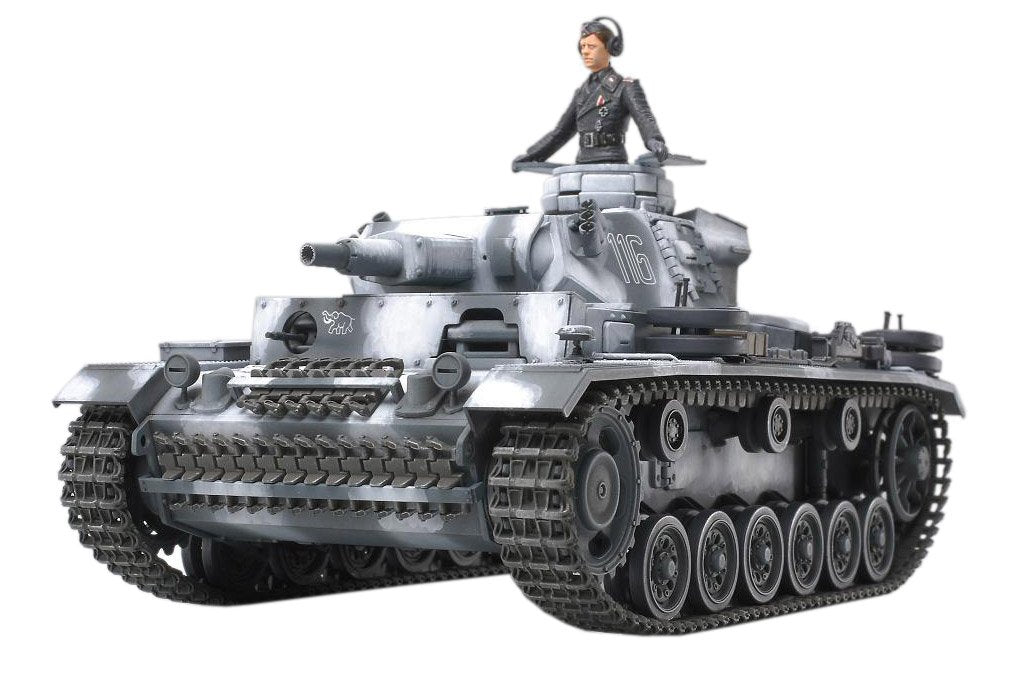 Tamiya 300035290 – 1:35 WWII German Battle Tank III Design N