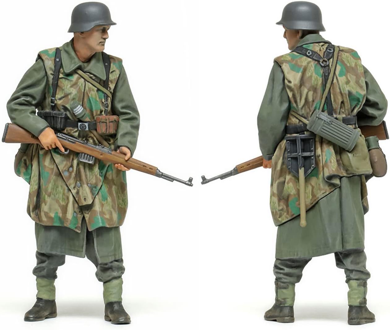 TAMIYA 35382 1:35 Fig-Set Dt. Infantry 1943-45 (5) - Model Kit, Plastic Assembly Kit, Detailed Replica, Unpainted