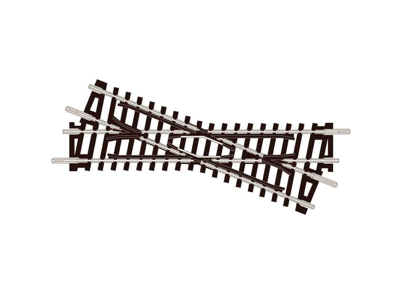 Peco ST-51 Left Hand Crossing Set Track