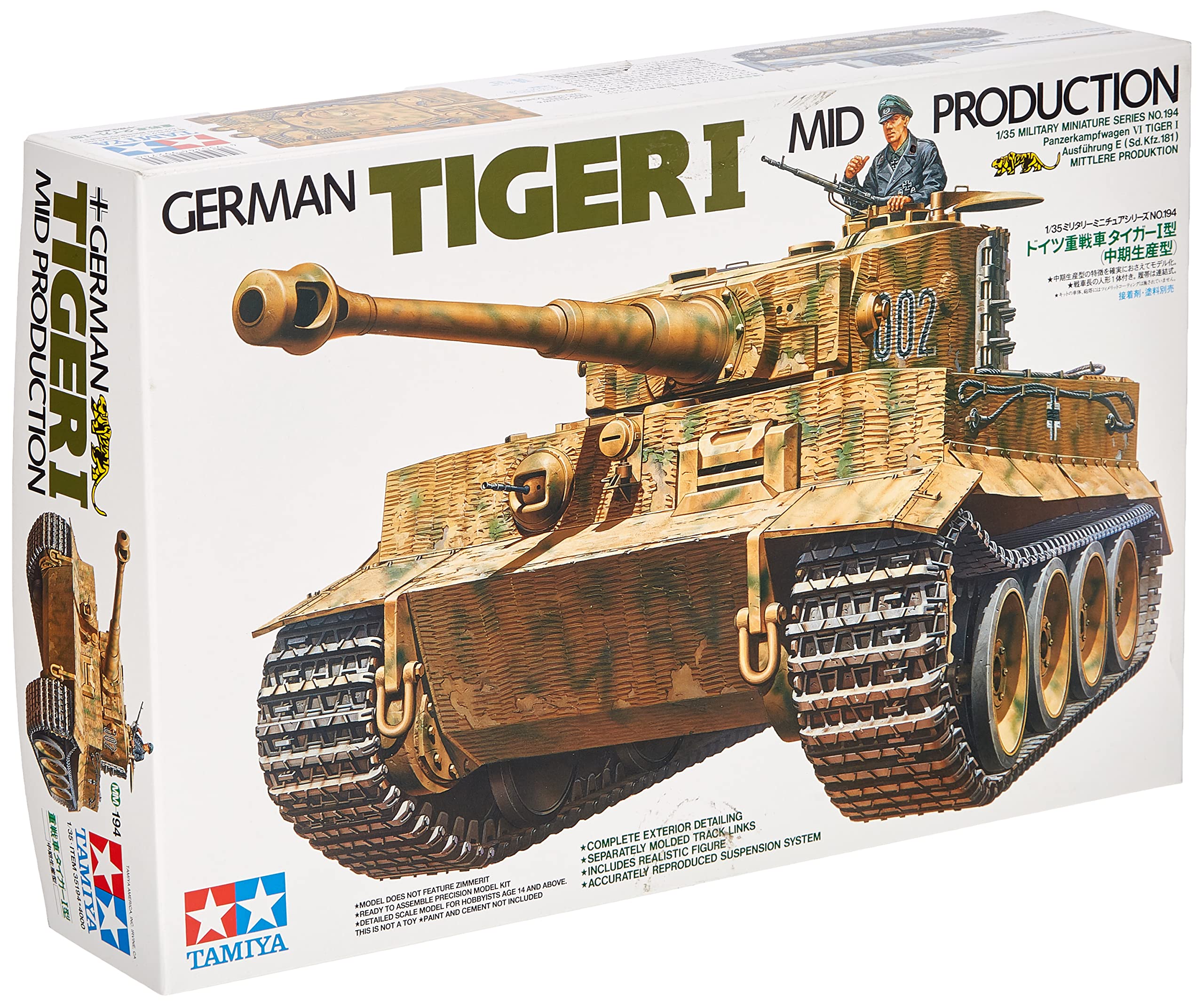 Tamiya - Maqueta de Tanque Escala 1:35 (35194