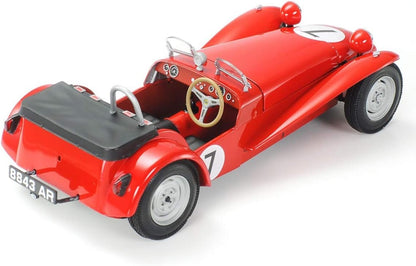 TAMIYA TAMIYA-300024357 Alfa Romeo vehículo 1:24 Lotus Super 7 Serie II, construcción de plástico, Kit de Montaje para Montar, réplica Detallada, sin lacar, Color Blanco (24357-000