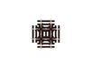 PECO SL-8390 HO 90-Degree Crossing Code 83 Line