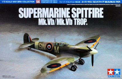 Tamiya Dickie 300060756-1:72 Spitfire Mk.Vb/Mk.Vb Trop Aviation