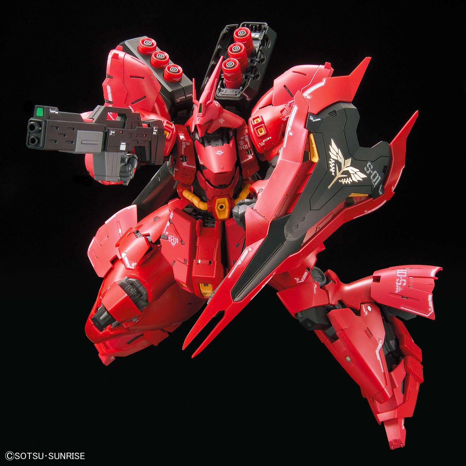 BANDAI NAMCO Entertainment Mobile Suit Gundam Char Contrattacco RG 1/144 Sazabi - Kit modellino in plastica, misura L