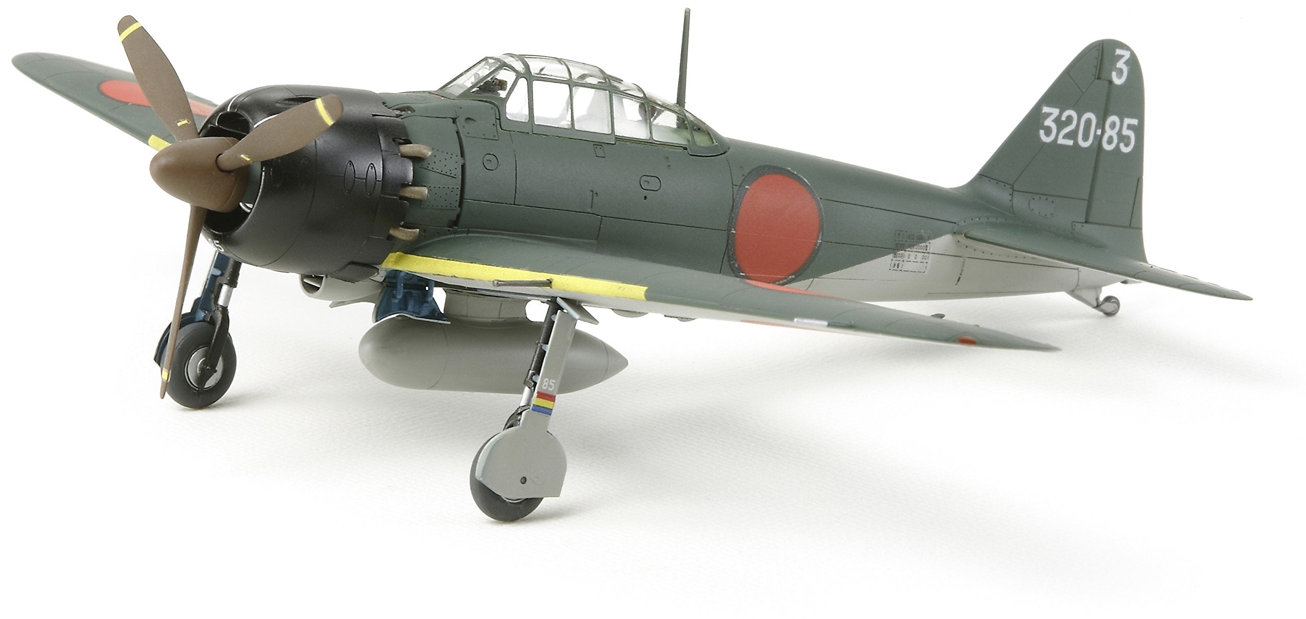Tamiya 300060779 - Maqueta de avión Mitsubishi A6M5 Zero Fighter (Escala 1:72, Segunda Guerra Mundial
