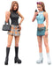 Hasegawa HFC02 1:24 90's Platform Boots Girls Figure-Two Kits in One Box, Multi