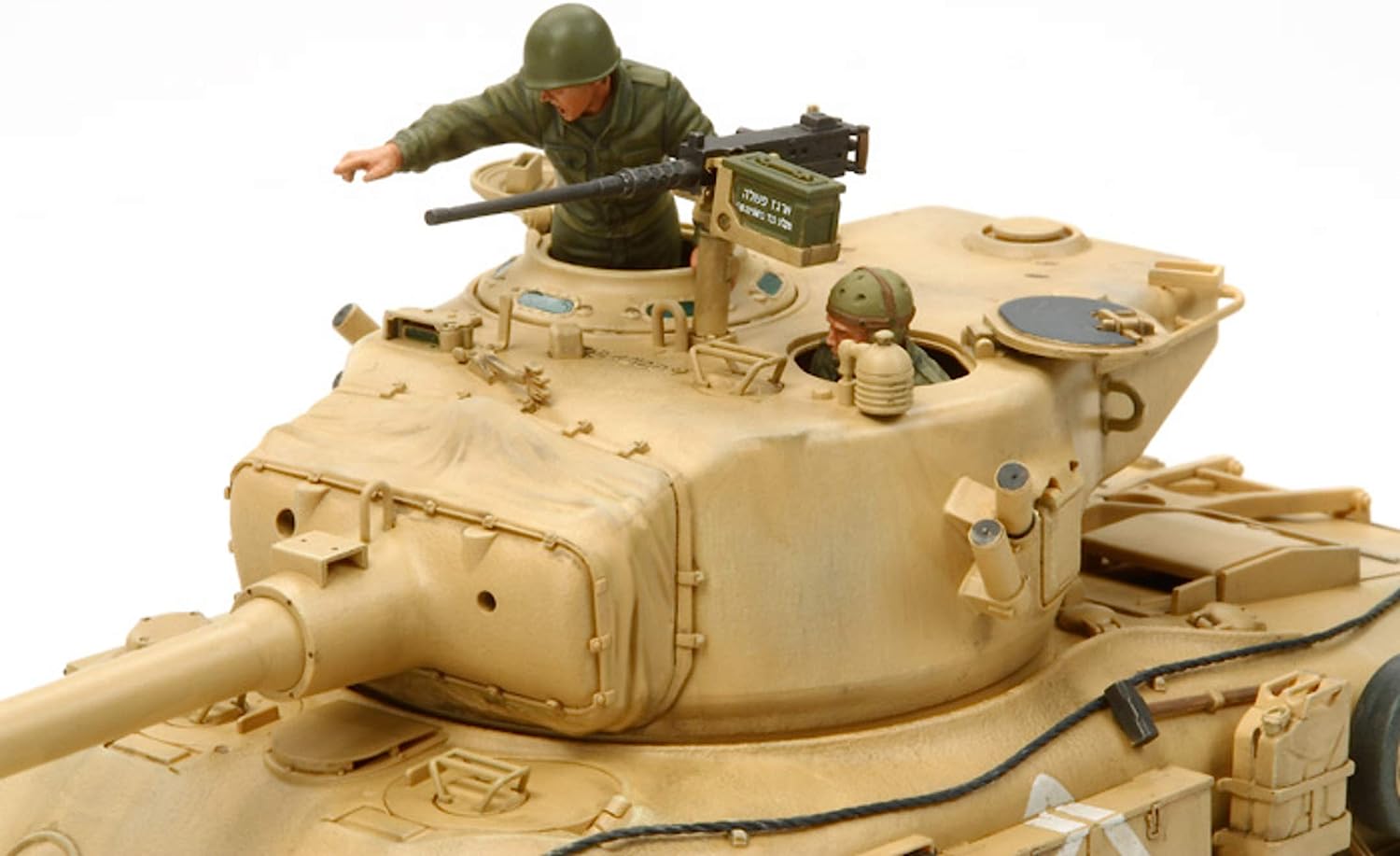 Tamiya 300035323 – 1:35 Israeli Tank M51 Super, 105 mm