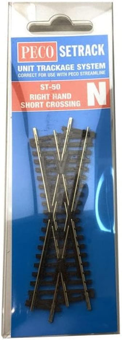 Peco ST-50 Right Hand Crossing N Gauge