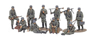 TAMIYA 32602 1:48 Fig-Set Dt Infantry (10) - True-to-Original Replica Plastic Kit for Crafts, Model Kit, Assembly, Unpainted, Multicoloured