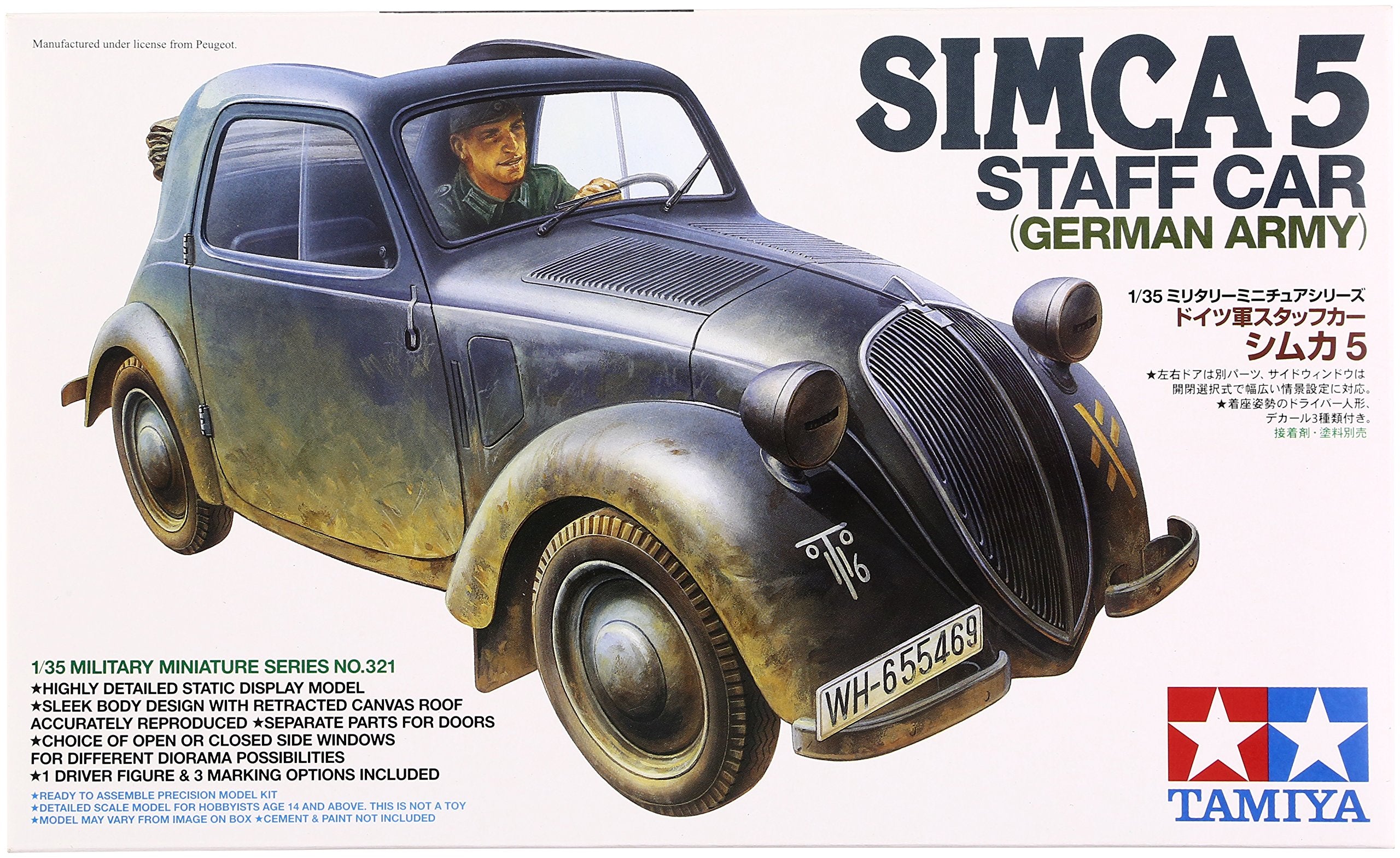 Tamiya - Coche de modelismo Escala 1:35 (35321-000