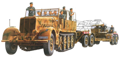 Tamiya 300035246 - Modellino veicolo speciale a motore 9 della seconda guerra mondiale realizzato in scala 1:35 (12