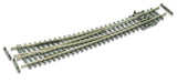 Peco SL-E386F Code 55 Electrofrog Curved Right Hand Point
