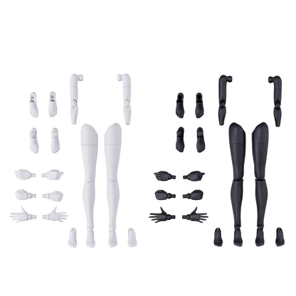 30MS -Option Body Parts Arm Parts & Leg Parts (White/Black) -Model Kit