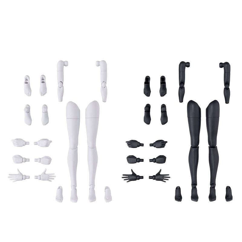 30MS -Option Body Parts Arm Parts & Leg Parts (White/Black) -Model Kit