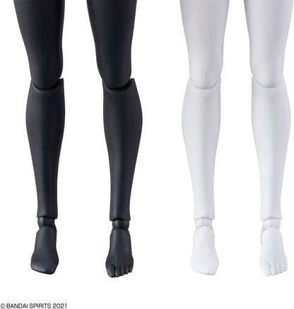 30MS -Option Body Parts Arm Parts & Leg Parts (White/Black) -Model Kit