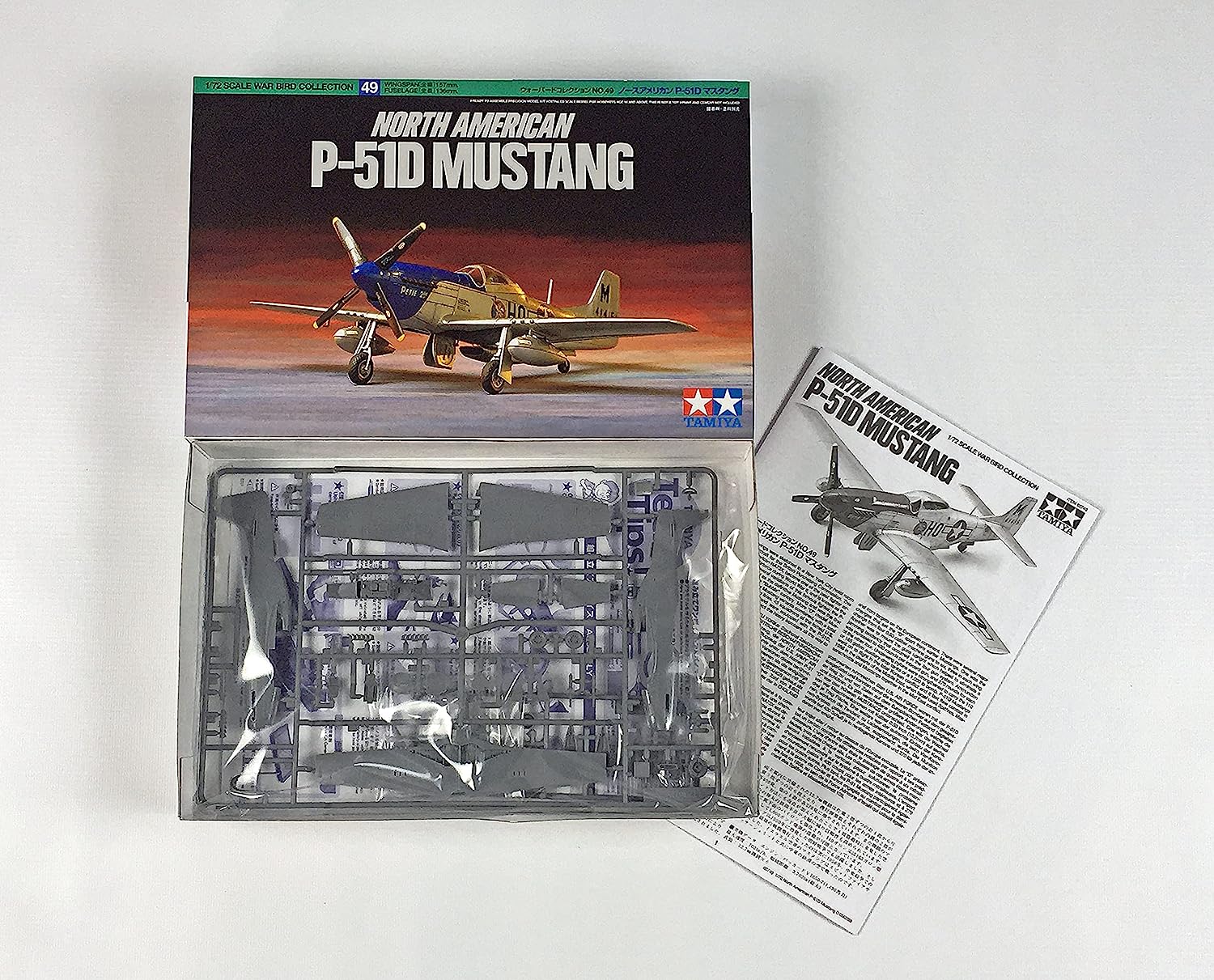 Tamiya - Maqueta Para Montar P-51D Mustang - North American E:1/72 (Tamiya 60749