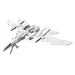 BANDAI SPIRITS- Bandai Hobby Extended Armament Vehicle #01 Air Fighter (White) Model Kit, Multicolor ('