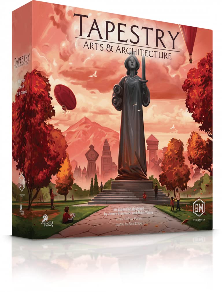 Stonemaier Games Tapestry: Arts & Architecture Expansion