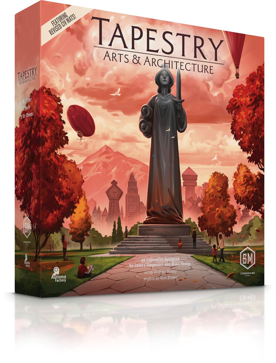 Stonemaier Games Tapestry: Arts & Architecture Expansion