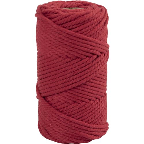 Craft Kit - Macramé Rope - Red (977562)