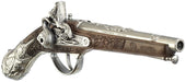 Gonher- Pistola da Pirata, Colore Bianco, One Size, 40/0