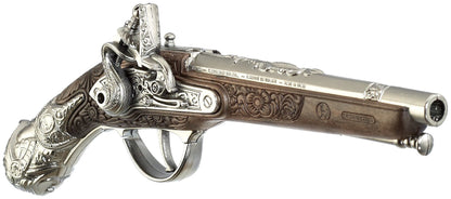 Gonher- Pistola da Pirata, Colore Bianco, One Size, 40/0