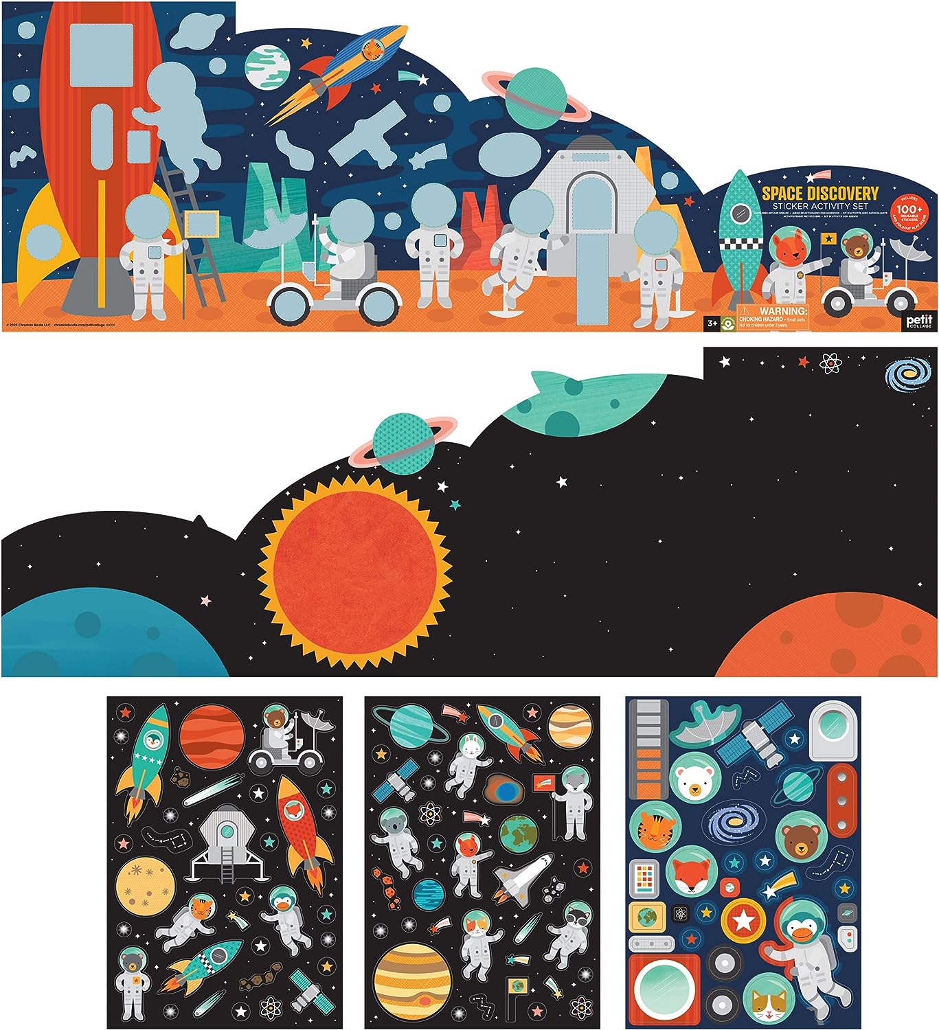 Petit Collage 0810073342675 Sticker Pack