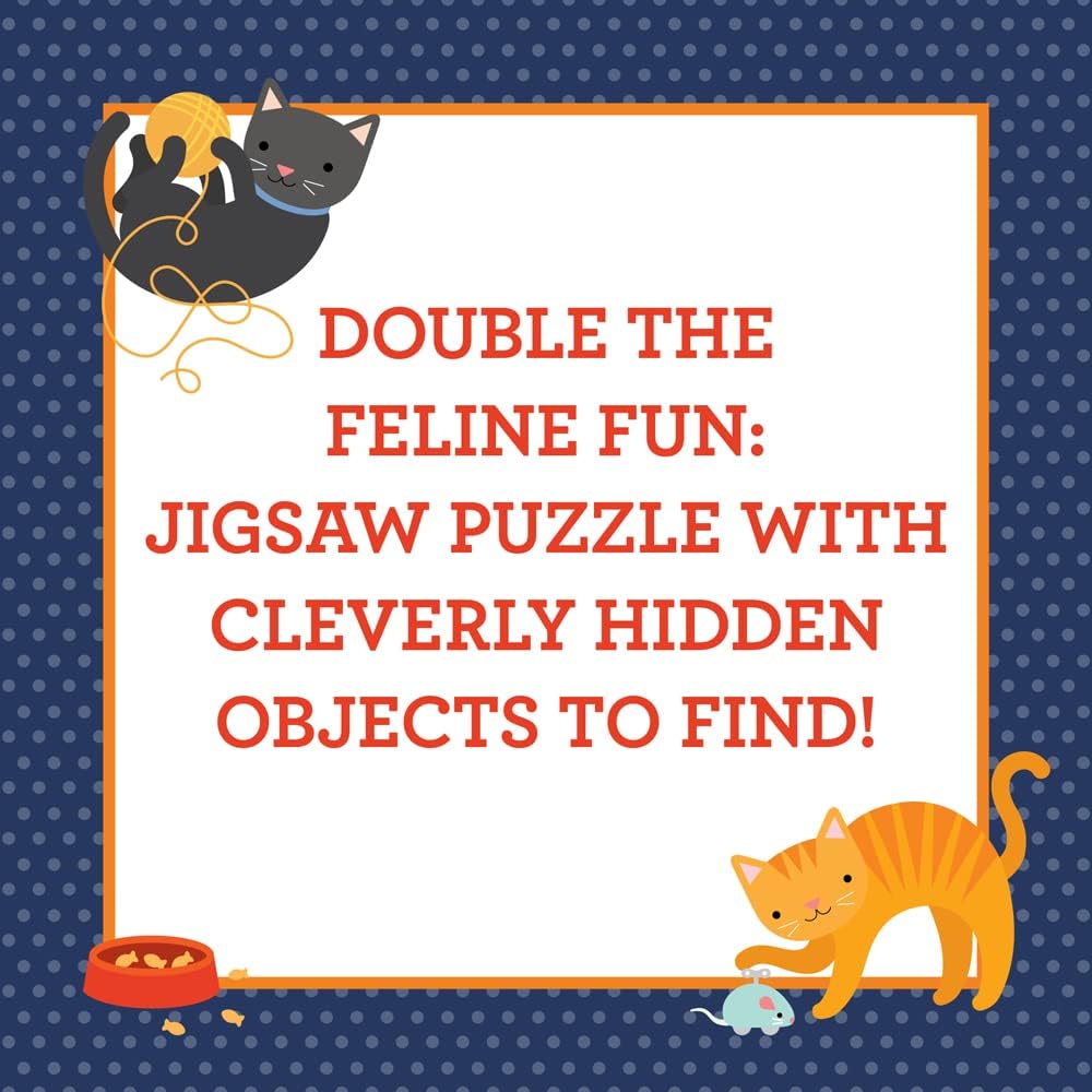 Petit Collage 0810073343016 Catventures Sleepover Decoder Puzzle, Multicoloured, One Size