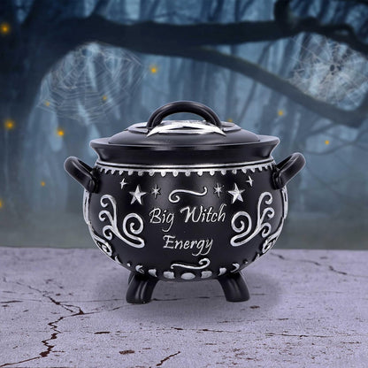 Nemesis Now Big Witch Energy Box Unisex Artículos De Decoración Negro Poliresina