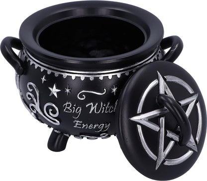 Nemesis Now Big Witch Energy Box Unisex Artículos De Decoración Negro Poliresina