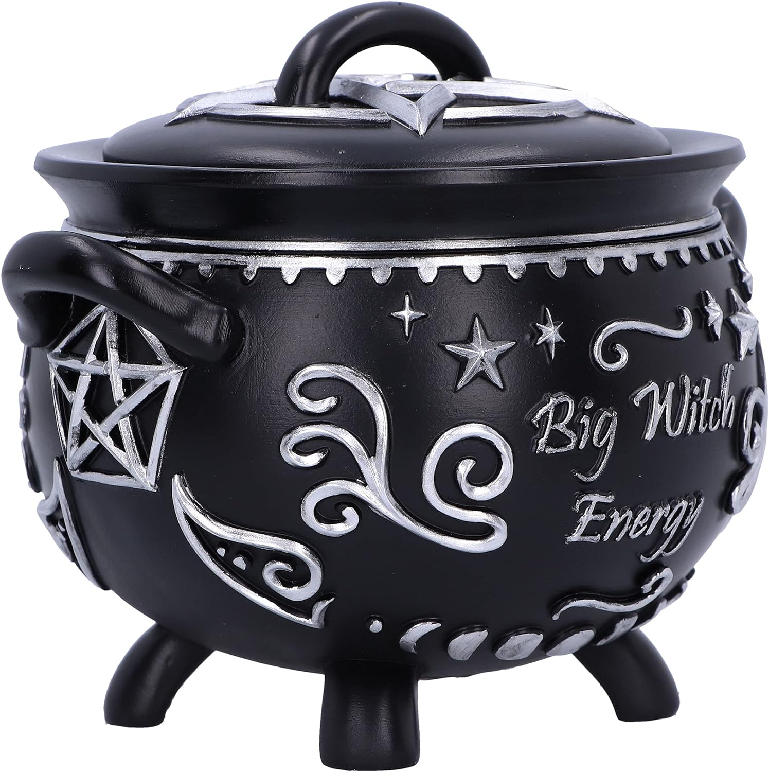 Nemesis Now Big Witch Energy Box Unisex Artículos De Decoración Negro Poliresina
